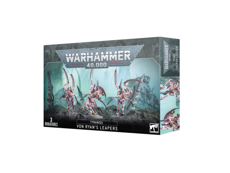 Caja del kit Saltadores de Von Ryan Warhammer 40k