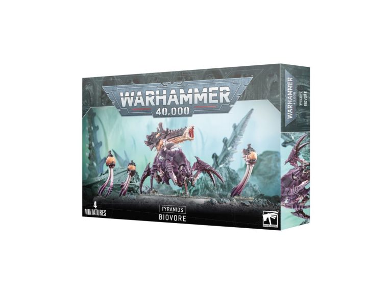 Caja del kit de plastico Biovoro Tiranido 40k