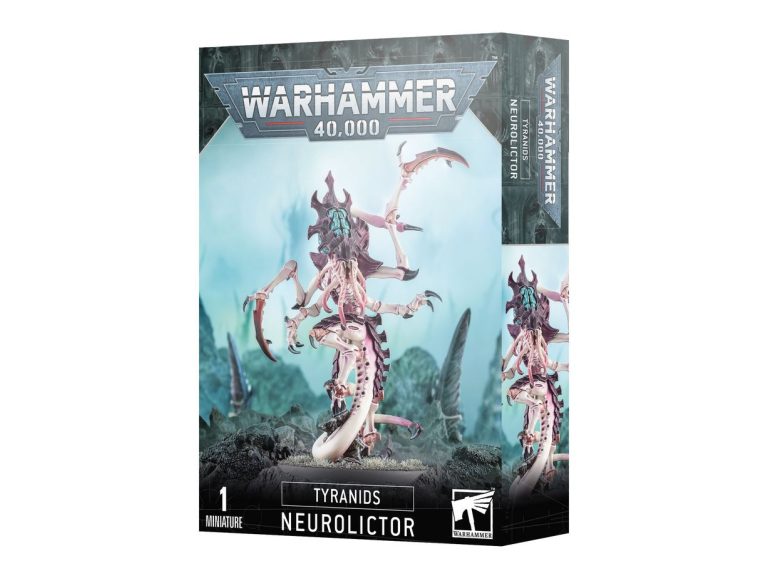 Caja del kit de plástico Neurolíctor Tiránido 40k