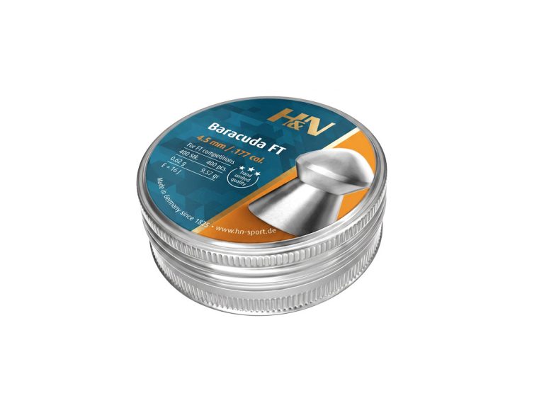Balines H&N Baracuda 4,5mm vista frontal