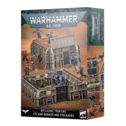 Caja del kit de terreno Búnker de PCE Fronteris 40k