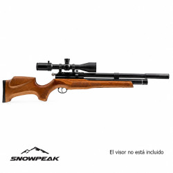 Carabina PCP Snowpeak M25 Madera 5.5 mm vista lateral
