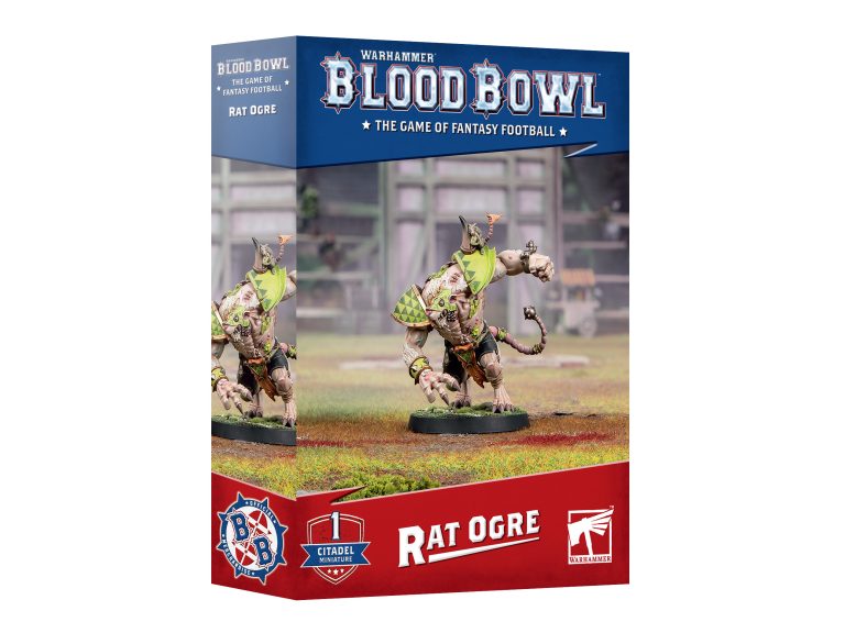 Rat Ogre de Blood Bowl mini