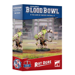 Rat Ogre de Blood Bowl mini