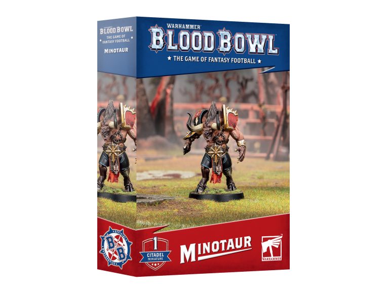 Mini Minotaur de Blood Bowl.