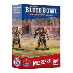 Mini Minotaur de Blood Bowl.