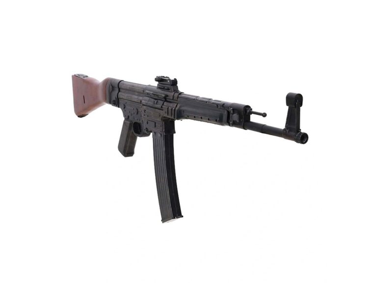 Detalle de culata de madera Specna Arms MP44 AEG