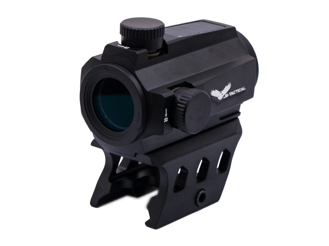 JS-Tactical Red Dot Solar Negro JS-R5T