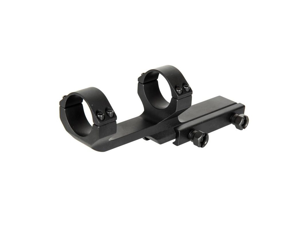 Montura doble vector optics aluminio negra