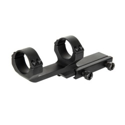 Montura doble vector optics aluminio negra