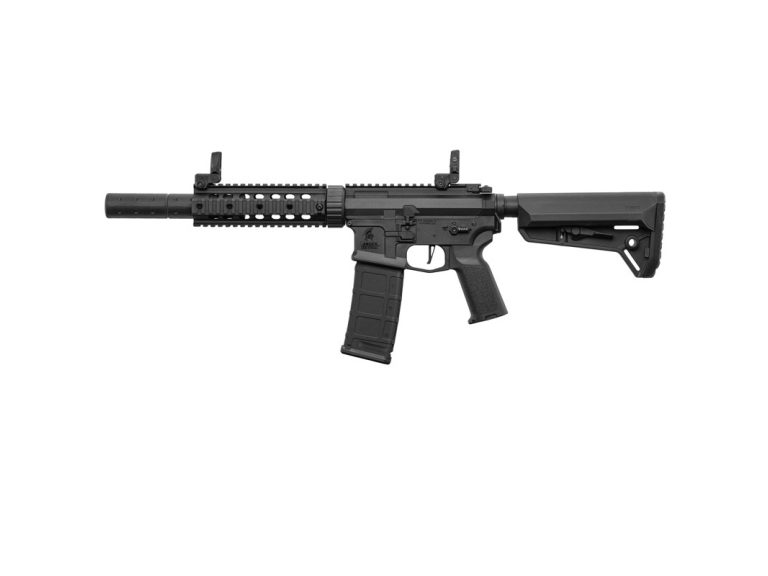 Réplica LT-15 GEN2 M4 SD NSR en ángulo vista completa del fusil