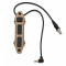 Pulsador Arsenic AS7004 Tan vista frontal