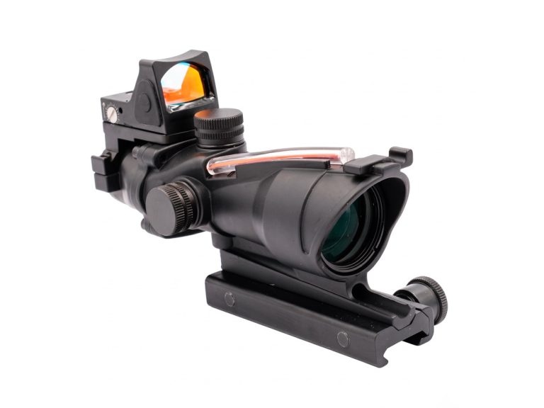Visor Arsenic Argon 4x32 & Red Dot As1570 Set Negro frontal