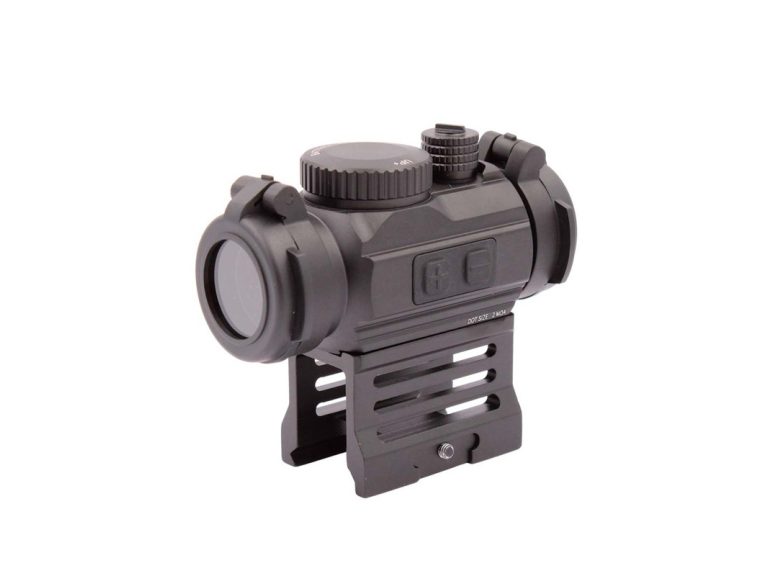 Visor Arsenic Argon Red Dot As02n Negro vista frontal