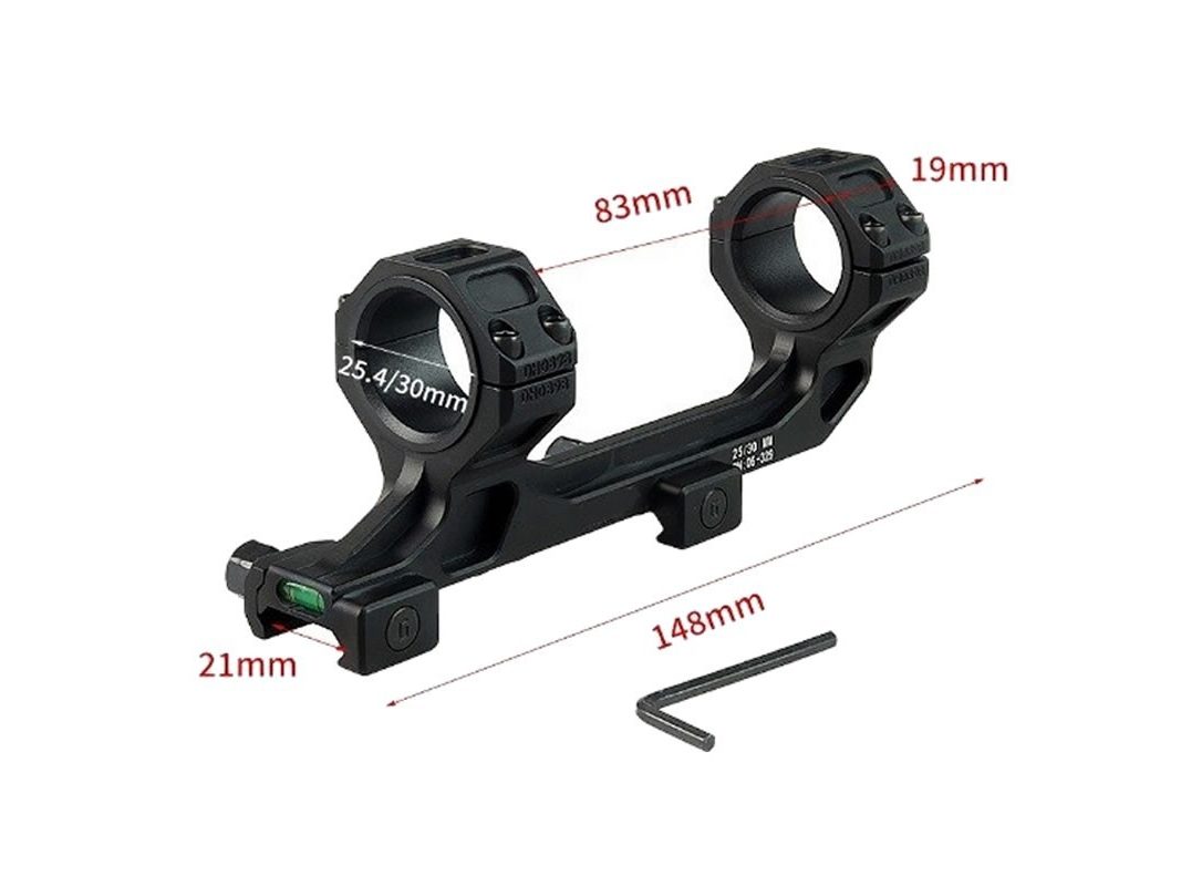 Montura metálica para visor one piece ge01 negra