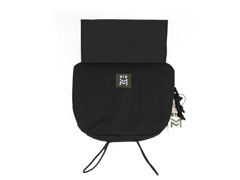 Pouch DDU Sixmm negro velcro