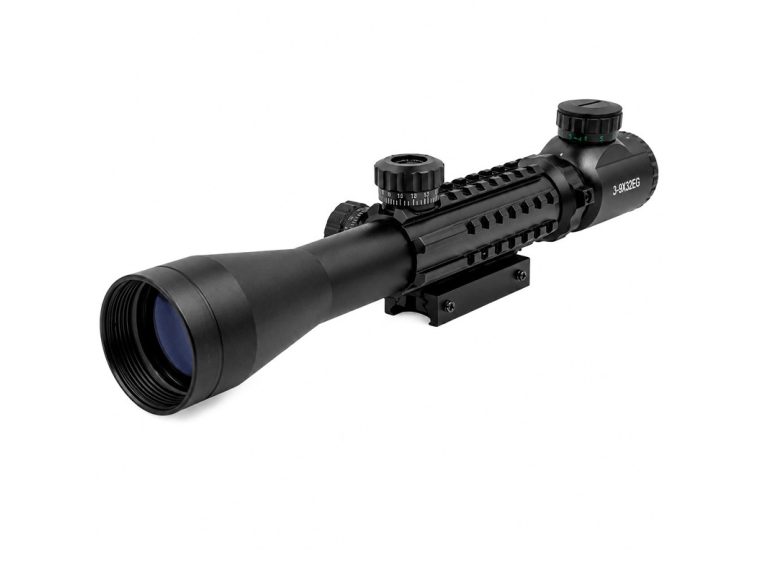 Visor Arsenic Argon 3-9x40 EG Con Railes Negro frontal