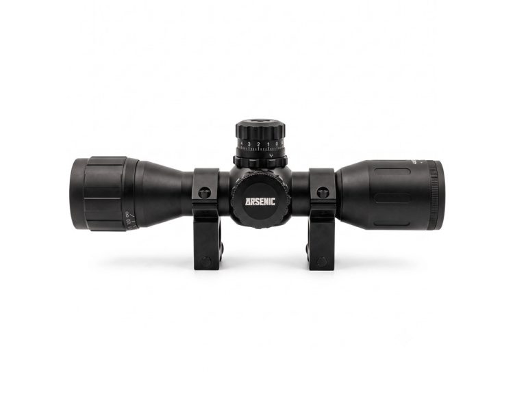 Visor Arsenic Argon 4x32 AOE Negro lateral completo