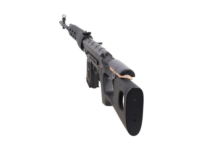 Vista diagonal trasera del Dragunov Specna Arms SVD Muelle