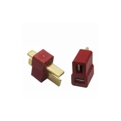 CONECTOR AIRSOFT T-DEAN IPOWER MACHO+HEMBRA MARCA IPOWER