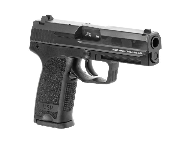 Pistola H&K USP 6mm Umarex CO2 vista frontal