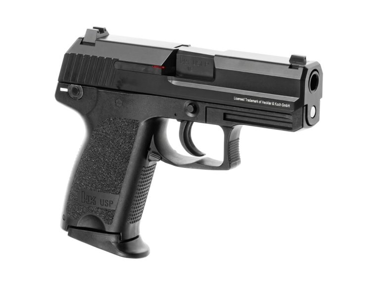 Pistola USP Compact Umarex H&K Negra de lado