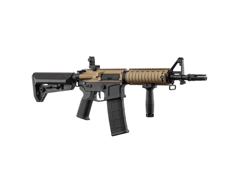 Lancer Tactical LT-02 G2 M4 CQBR Dual Tono vista lateral
