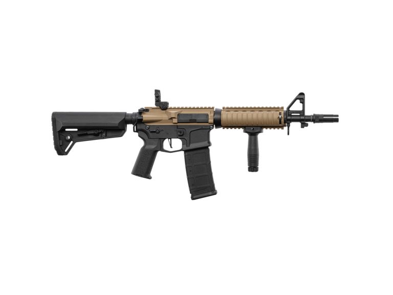 Fusil M4 CQBR LT-02 G2 Dual Tono en angulo diagonal
