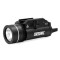 Linterna Táctica 1000 lm Negro vista frontal