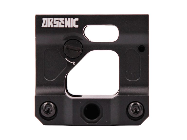 Montura visor Arsenic AS204 negro vista frontal