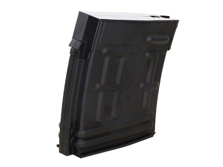 Specna Arms Svd Retro 33RDS Negro Cargador perspectiva lateral