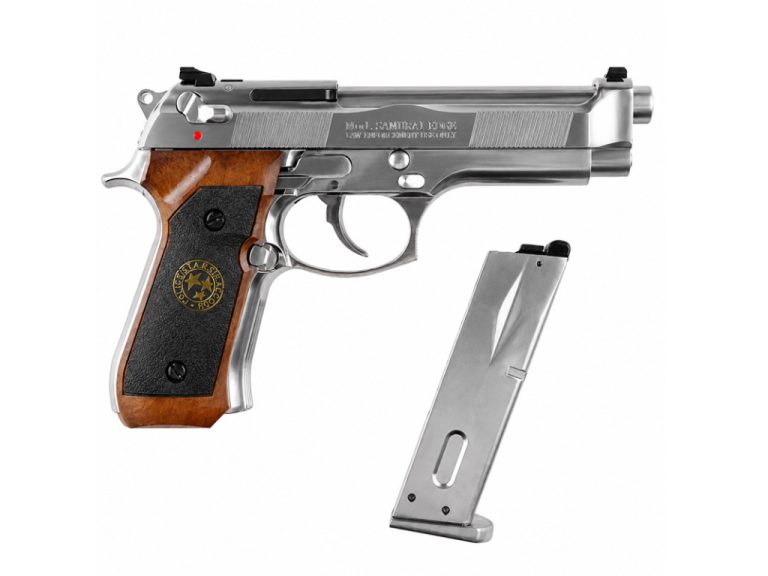 Pistola con cargador We M92 Sps Full Metal Plata
