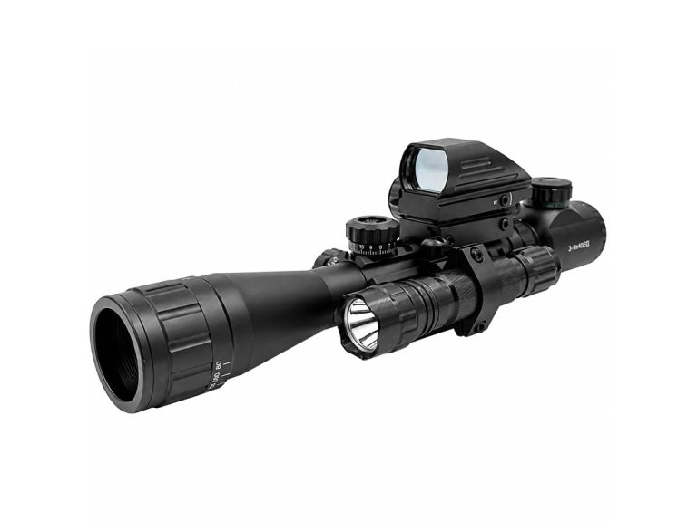Visor Arsenic Argon 3-9x40 EG combo negro vista frontal