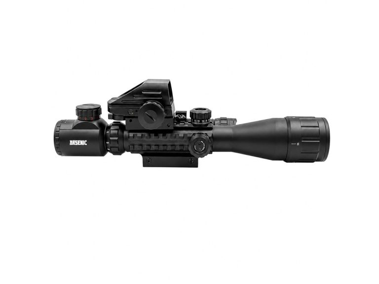 Visor Arsenic Argon 3-9x40 EG combo negro de lado