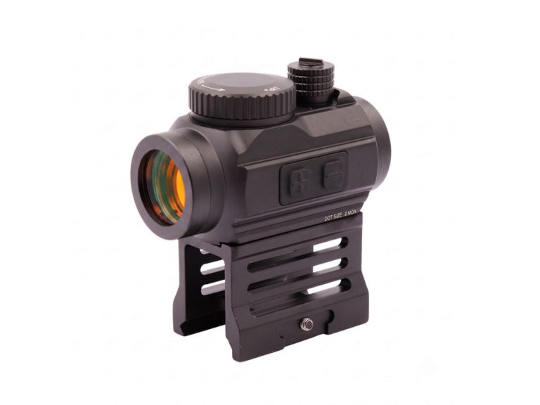 Visor Arsenic Argon Red Dot As02n Negro perfil lateral