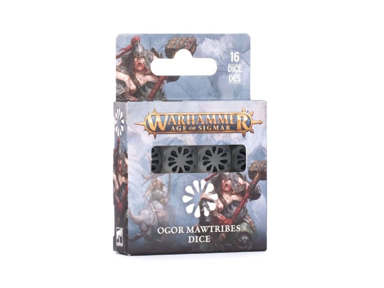 Caja de dados de las Mascatribus Ogors de Warhammer