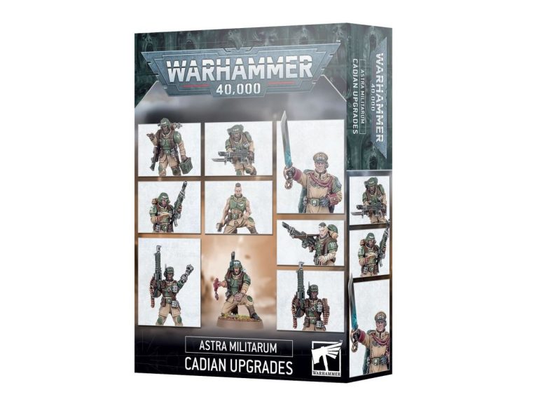 Caja del set de Mejoras de Cadia de Warhammer 40k