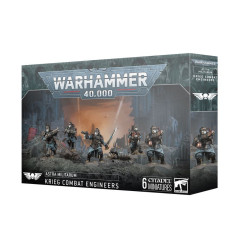 Caja del kit Ingenieros de Combate de Krieg Warhammer 40k
