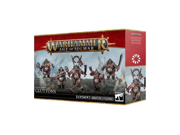 Caja del kit Glotones Mascatribus Ogors para Warhammer