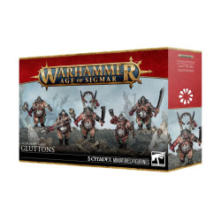 Caja del kit Glotones Mascatribus Ogors para Warhammer