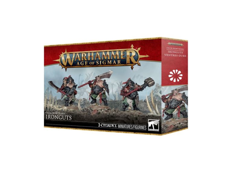Caja del kit Tripasduras Mascatribus Ogors de Warhammer