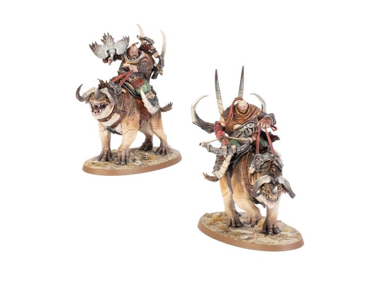 Miniatura Invasores Brutizampa Mascatribus Ogors a la carga