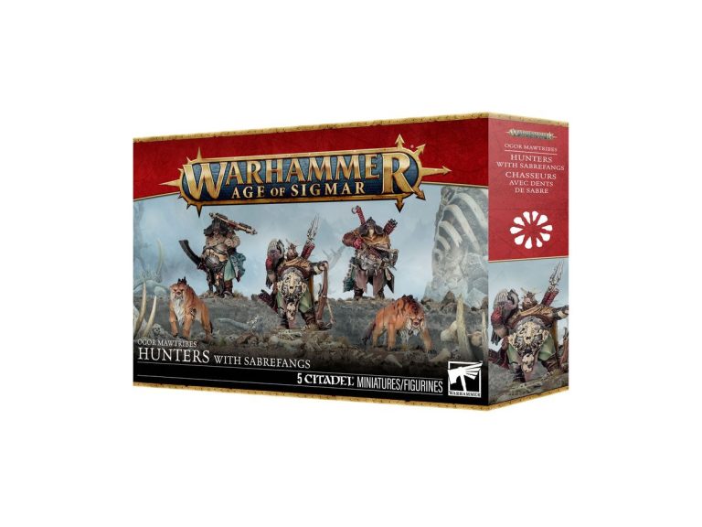 Caja del kit Cazadores con colmillosables Mascatribus Ogors