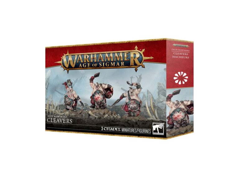 Caja del producto Cortahuesos Mascatribus Ogors de Warhammer