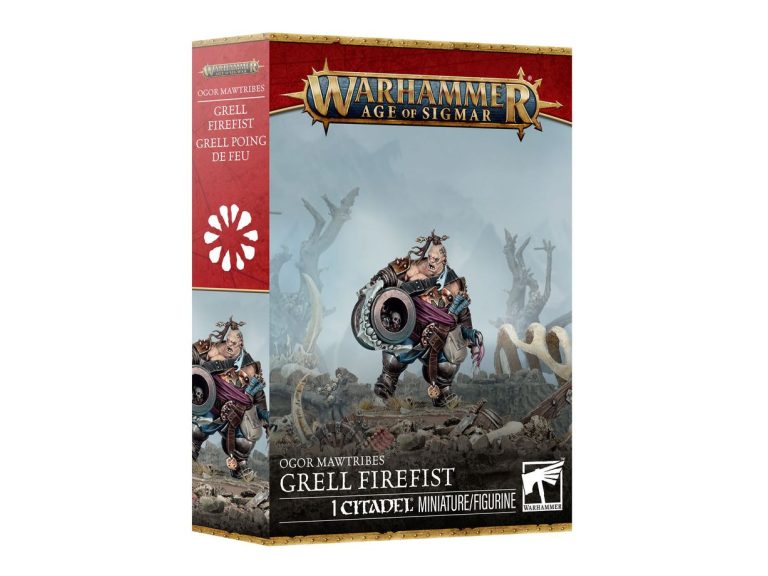 Caja de la miniatura Grell Puñofuego Mascatribus Ogors