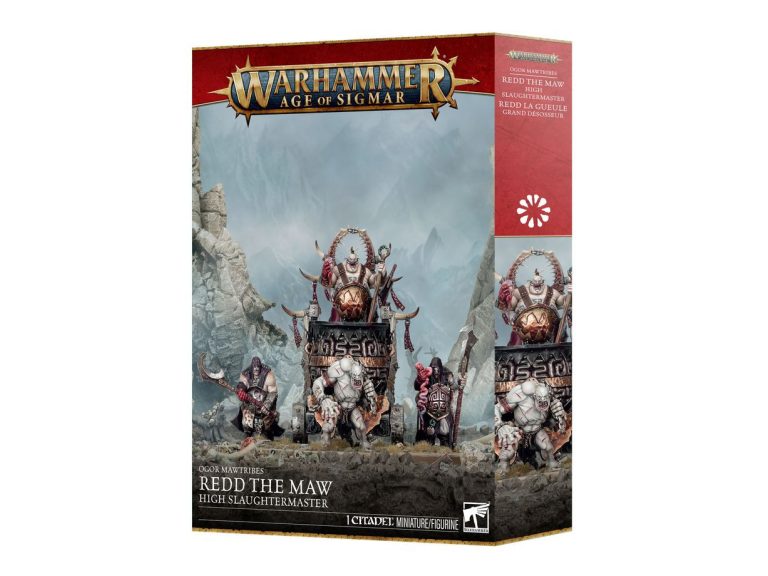 Caja del kit Redd el Fauces Mascatribus Ogors de Warhammer