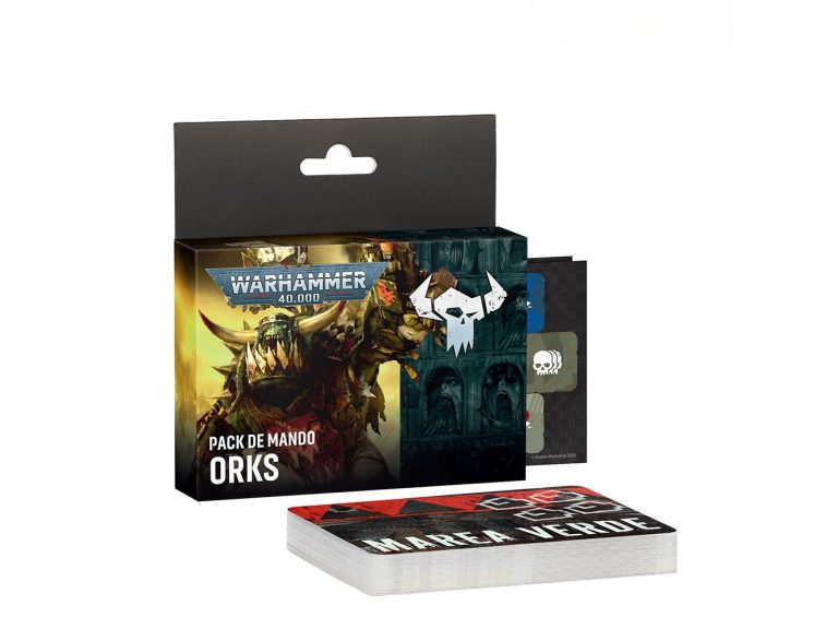 Caja del producto Pack de mando Orkos en detalle