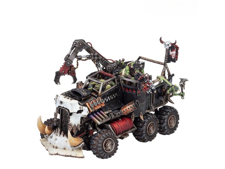 Miniatura de Kamión Orkos montada y pintada