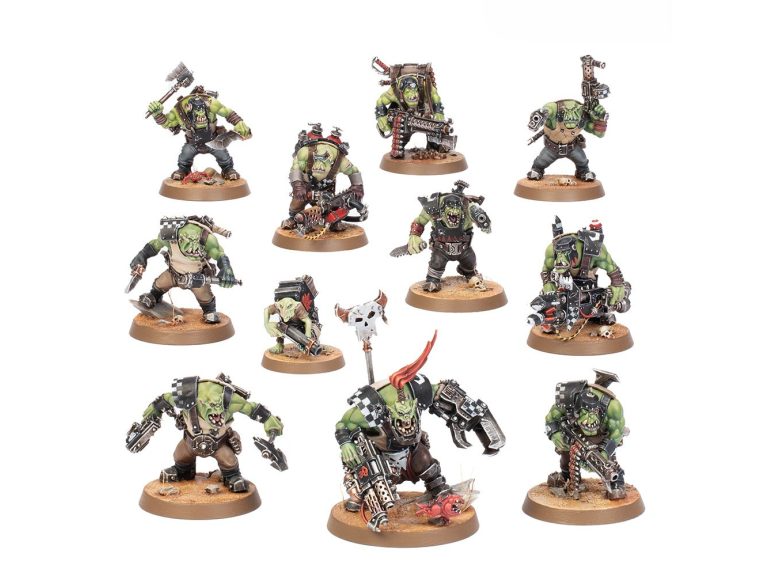 Miniaturas de Chikoz Orkos pintadas