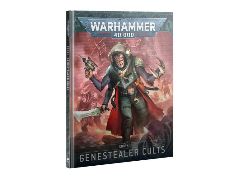 Portada del Codex Cultos Genestealer en inglés
